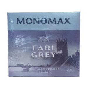 Чай чорний МОНОМАХ “Earl Grey Бергамот” 1 уп./100 пак. (01541)
